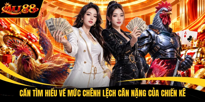 Cần tìm hiểu về mức chênh lệch cân nặng của chiến kê